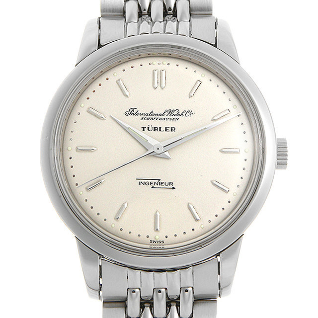 IWC インヂュニア Cal.853 チューラーWネーム 666 アンティーク メンズ