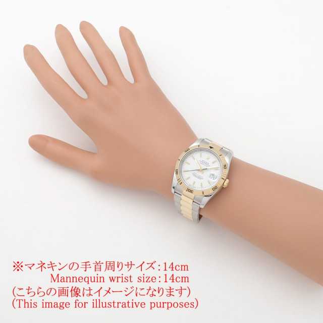 ロレックス ターノグラフ 日本限定300本 116263 ホワイト 3列 オイスターブレス F番 中古 メンズ