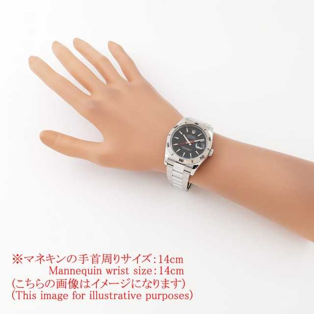 ロレックス ターノグラフ 116264 ブラック 5列 ジュビリーブレス Z番 中古 メンズ