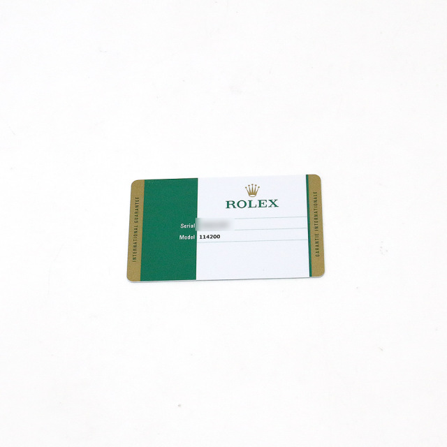 ロレックス オイスターパーペチュアル 114200 シルバー 369ホワイトバー ランダム番 中古 メンズ