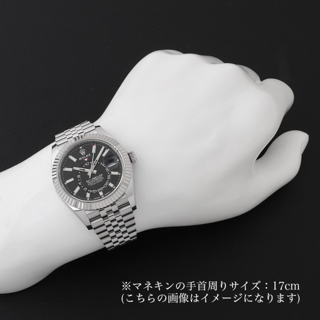 ロレックス スカイドゥエラー 336934 ブラック 5列 ジュビリーブレス ランダム番 新品 メンズ