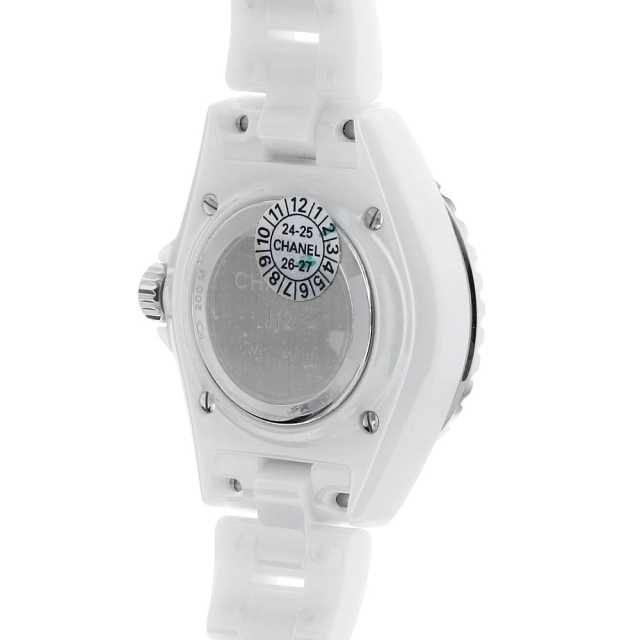 シャネル J12 白セラミック H5698 新品 レディース