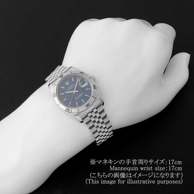 ロレックス ターノグラフ 116264 ブルー バー 5列 ジュビリーブレス M番 中古 メンズ