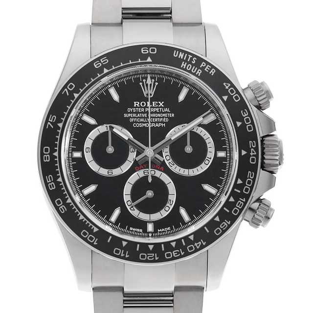 ロレックス コスモグラフ デイトナ 126500LN ブラック ランダム番 中古 メンズ