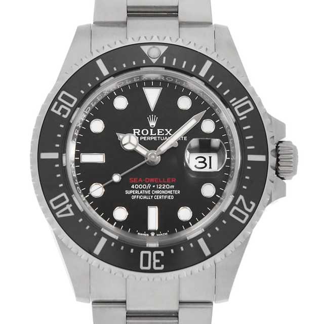 ロレックス シードゥエラー クラウン有り 126600 ブラック ランダム番 中古 メンズ 商品画像 1