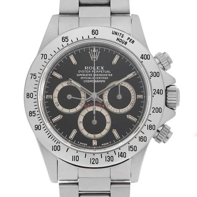 ロレックス コスモグラフ デイトナ 16520 ブラック シングルバックル E番 中古 メンズ 商品画像 1