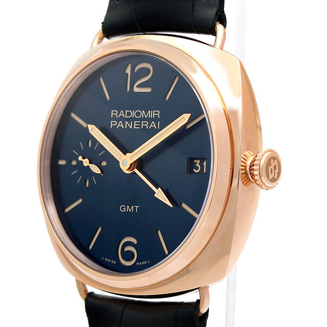 パネライ ラジオミール 3DAYS GMT オロロッソ Q番 PAM00598 未使用 メンズ