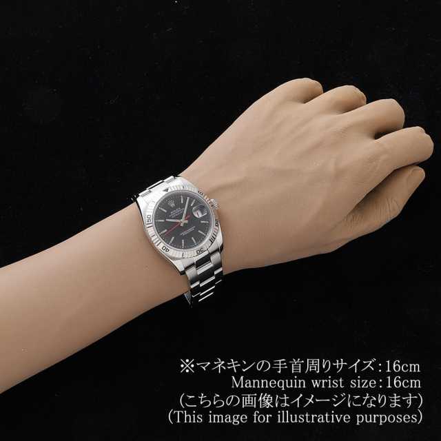 ロレックス ターノグラフ 116264 ブラック 3列 オイスターブレス M番 中古 メンズ