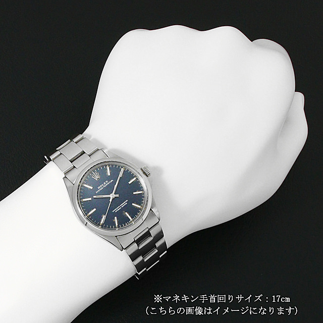 ロレックス オイスターパーペチュアル 1002 ブルー/バー 20番 アンティーク メンズ