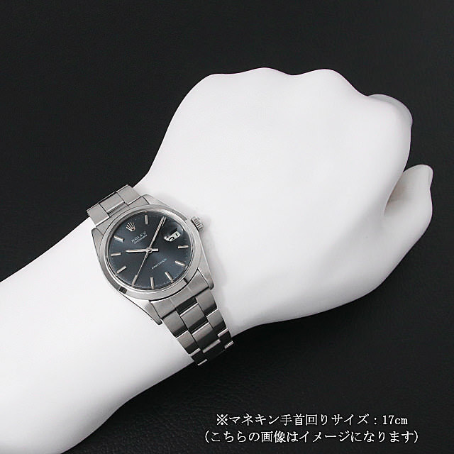 ロレックス オイスターデイト プレシジョン 6694 グレー/クサビ 33番 アンティーク メンズ