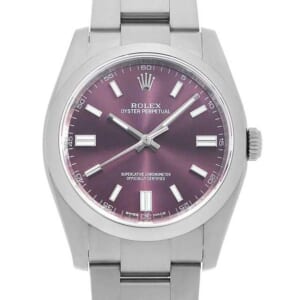 ロレックス オイスターパーペチュアル 116000 レッドグレープ ランダム番 中古 メンズ
