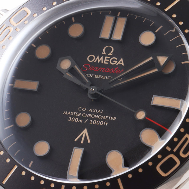 オメガ シーマスターダイバー300M コーアクシャル マスタークロノメーター007 210.90.42.20.01.001 新品 メンズ