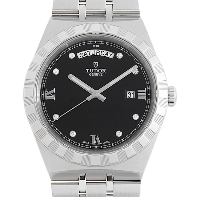 チューダー ロイヤル 8Pダイヤ 28600 中古 メンズ