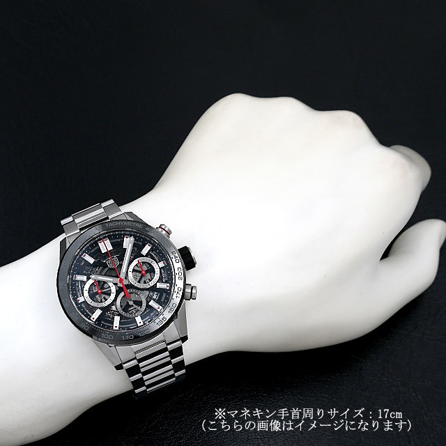 タグホイヤー カレラ キャリバー ホイヤー02 クロノグラフ CBG2010.BA0662 新品 メンズ