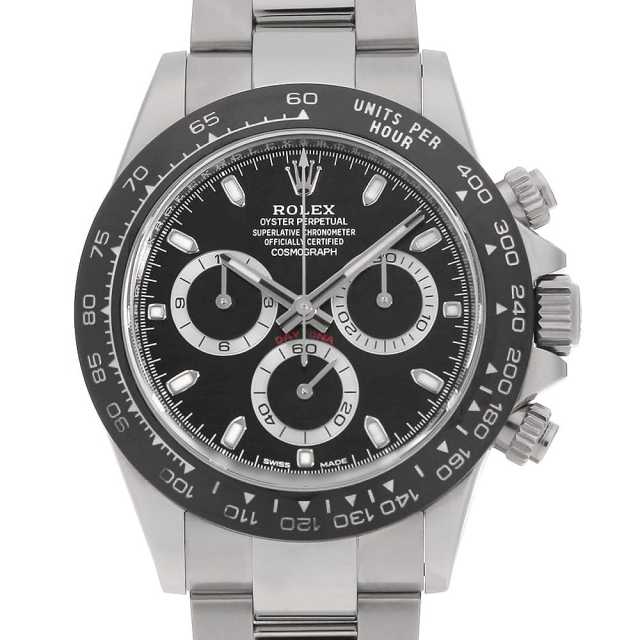 ロレックス コスモグラフ デイトナ 116500LN ブラック ランダム番 中古 メンズ