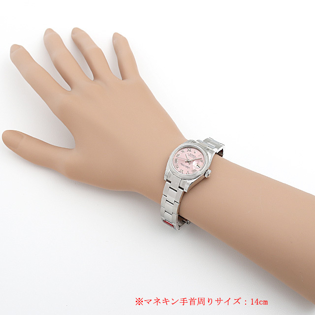 ロレックス デイトジャスト 179160 ピンク/ローマ 新品 レディース