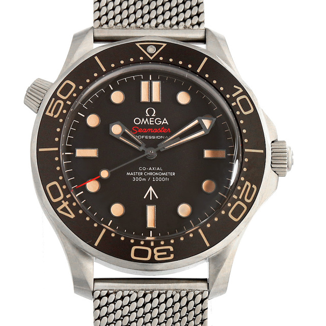 オメガ シーマスター ダイバー300M コーアクシャル 42MM 007エディション 210.92.42.20.01.001 中古 メンズ