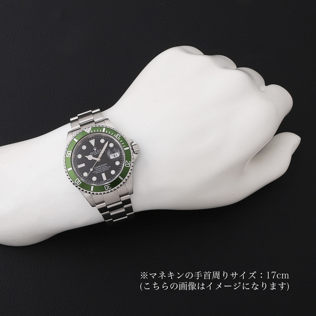 ロレックス サブマリーナ デイト 16610LV ブラック V番 未使用 メンズ