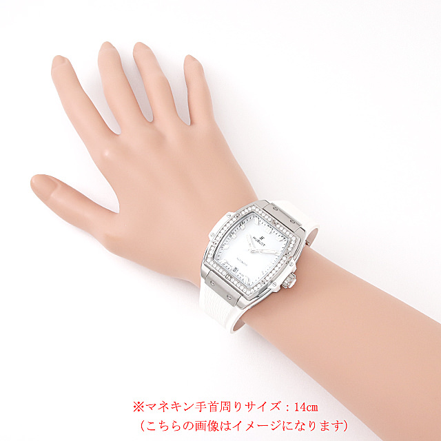 ウブロ スピリット オブ ビッグバン チタニウム ホワイト ダイヤモンド 665.NE.2010.RW.1204 新品 レディース