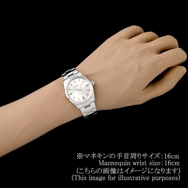 ロレックス エアキング 5500 シルバー バー 34番 アンティーク メンズ