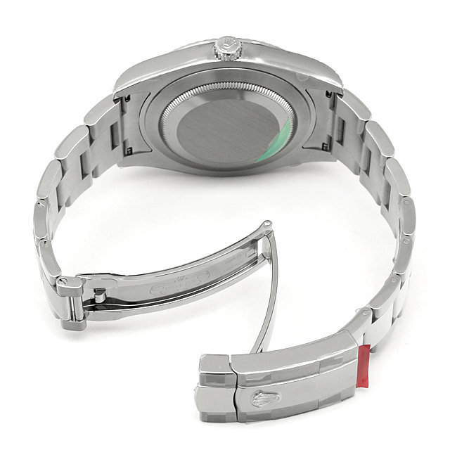 ロレックス デイトジャストII 116334 ブルー/ローマ 新品 メンズ