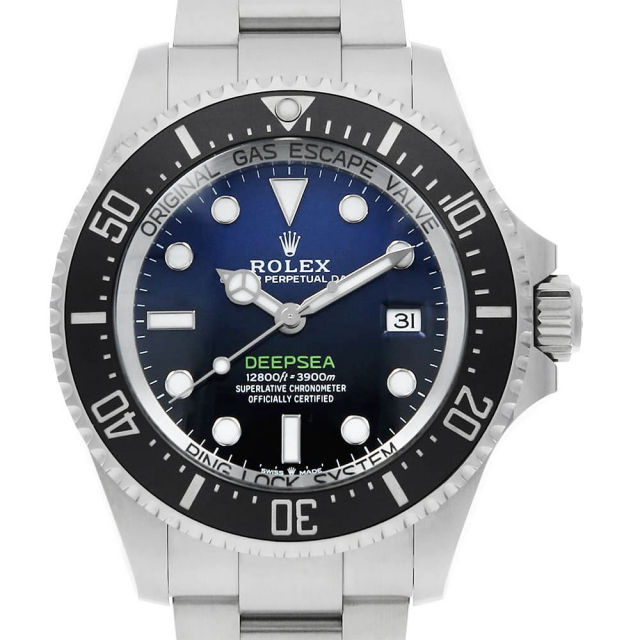ロレックス ディープシー D-BLUE SEA-DWELLER表記無し 136660 ブルー ランダム番 中古 メンズ