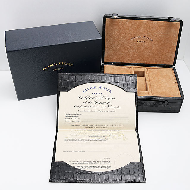フランクミュラー ロングアイランド ベゼルダイヤ 1000SC D OG 中古 メンズ