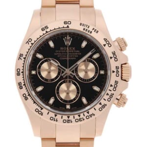 ロレックス コスモグラフ デイトナ 116505 ブラック ×ピンク ランダム番 中古 メンズ
