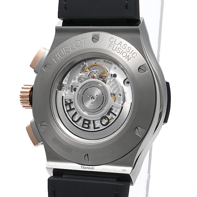 ウブロ クラシックフュージョン クロノグラフ チタニウム キングゴールド 521.NO.1181.LR 新品 メンズ