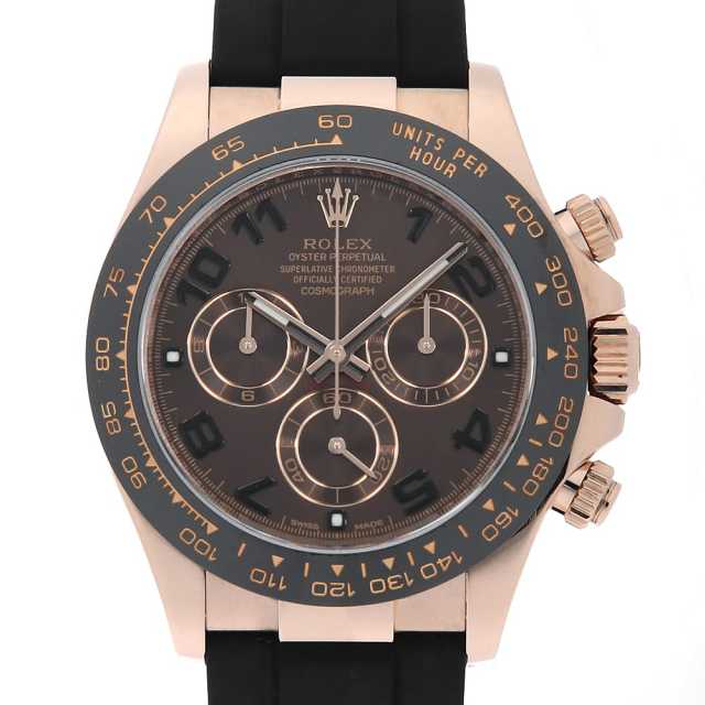 ロレックス コスモグラフ デイトナ 116515LN チョコレートブラウン アラビア ランダム番 中古 メンズ