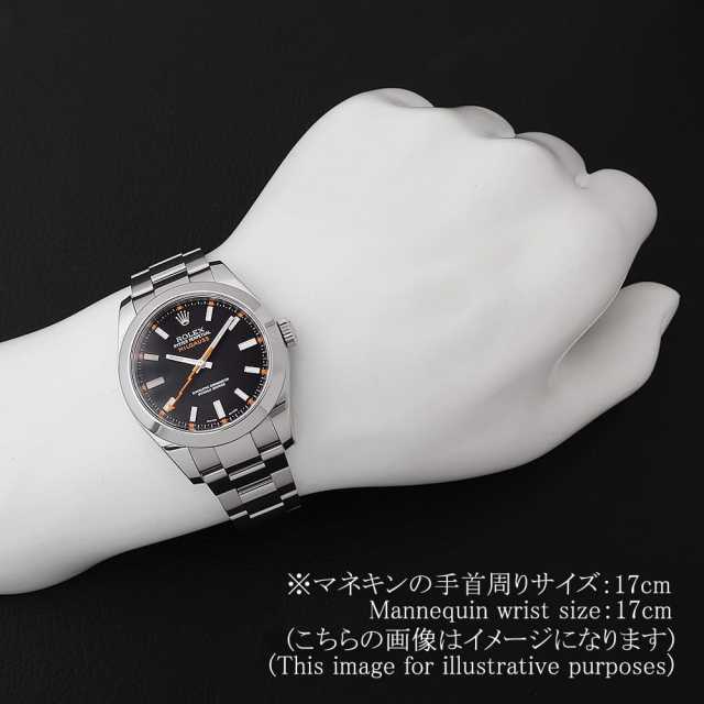 ロレックス ミルガウス 116400 ブラック V番 中古 メンズ