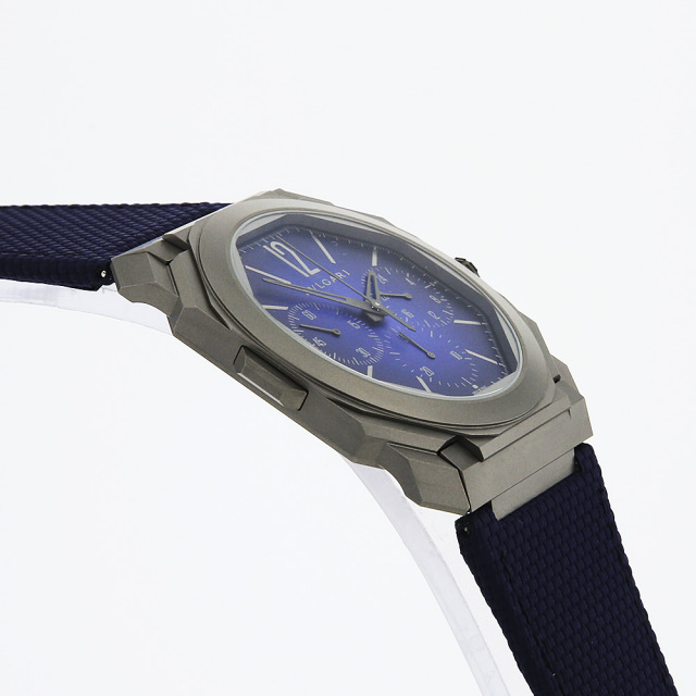 ブルガリ オクト フィニッシモ クロノグラフ GMT 103889 中古 メンズ