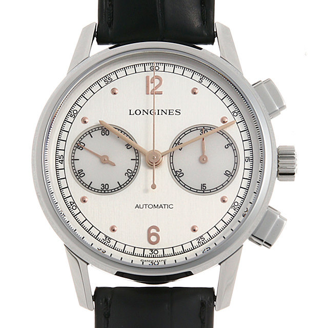 ロンジン ヘリテージ クロノグラフ 1940 L2.814.4.76.0 新品 メンズ WEB限定品