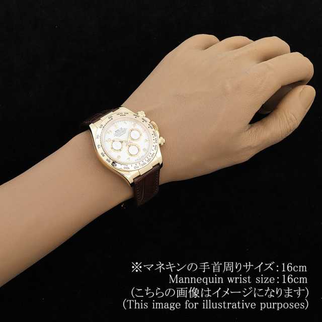 ロレックス コスモグラフ デイトナ 116518 ホワイト アラビア K番 中古 メンズ