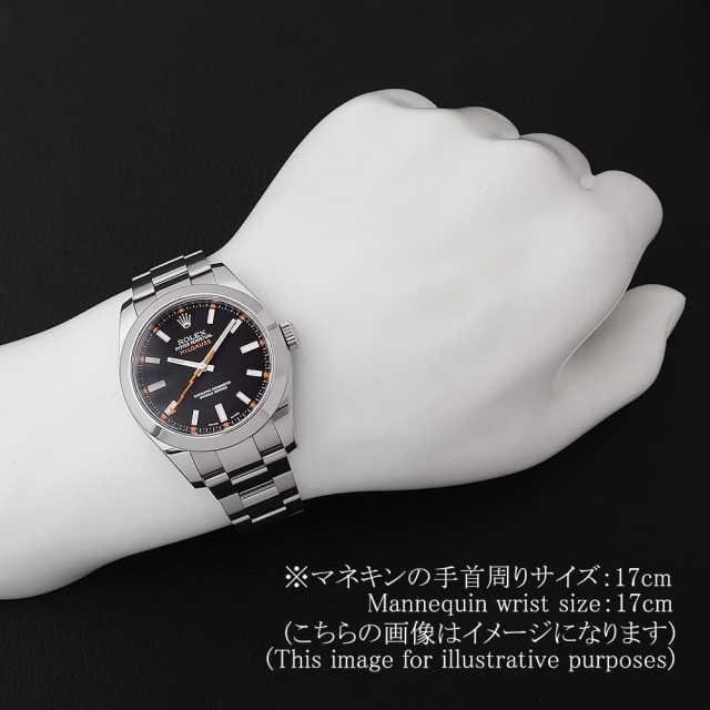 ロレックス ミルガウス 116400 ブラック ランダム番 未使用 メンズ
