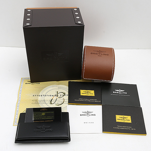 ブライトリング トランスオーシャン クロノグラフ 1915 リミテッド AB141112/G799(AB1411)(A019G99OCA) 中古 メンズ