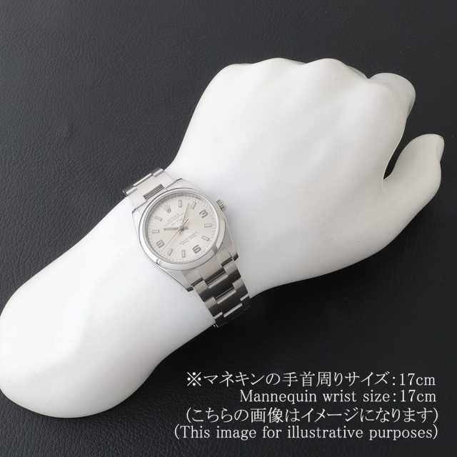 ロレックス エアキング 114200 シルバー 369ホワイトバー Z番 中古 メンズ