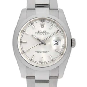 ロレックス デイトジャスト 116200 シルバー ランダム番 中古 メンズ