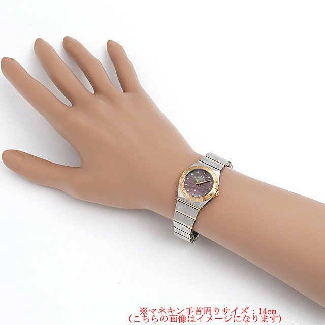 オメガ コンステレーション ブラッシュ クォーツ タヒチ 123.20.24.60.57.006 新品 レディース