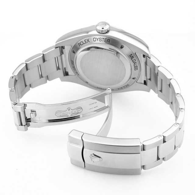 ロレックス ミルガウス 116400GV Zブルー 中古 メンズ