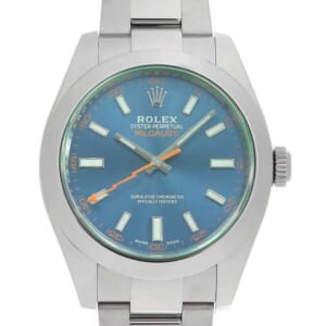 ロレックス ミルガウス Zブルー 116400GV ブルー ランダム番 中古 メンズ