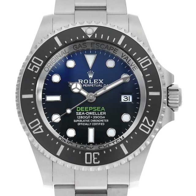 ロレックス ディープシー D-BLUE SEA-DWELLER表記有り 136660 ブルー ランダム番 中古 メンズ