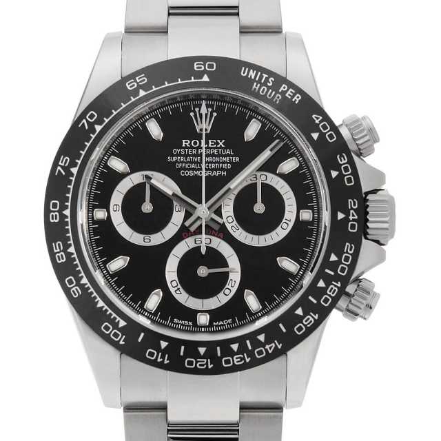ロレックス コスモグラフ デイトナ 116500LN ブラック ランダム番 中古 メンズ