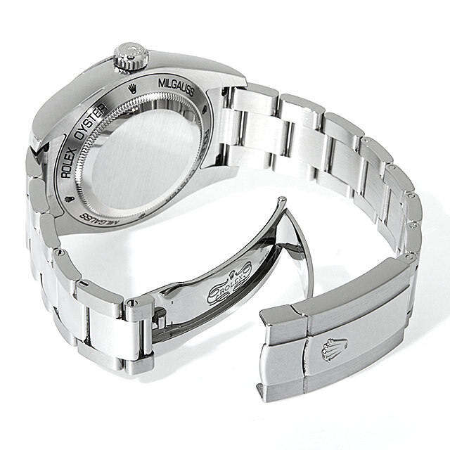 ロレックス ミルガウス 116400GV ブラック ランダムシリアル 中古 メンズ