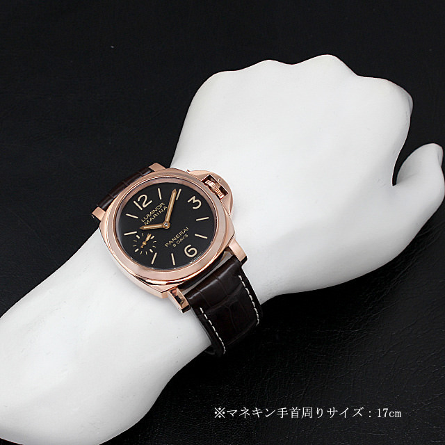 パネライ ルミノールマリーナ 8DAYS オロロッソ R番 PAM00511 未使用 メンズ