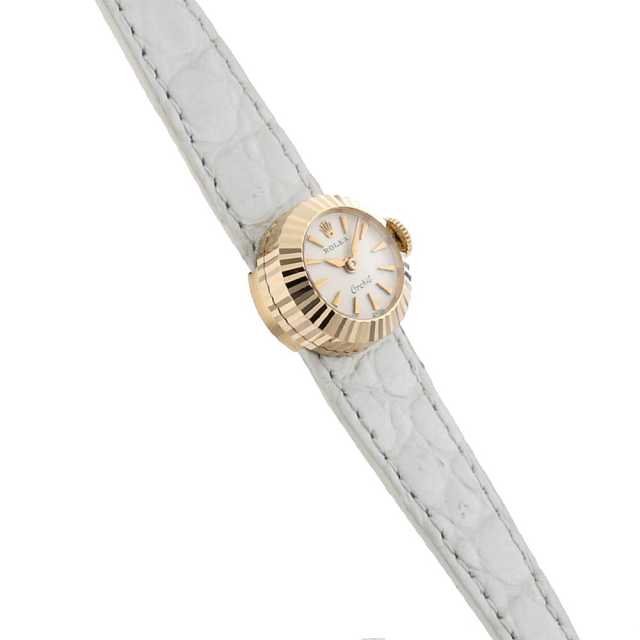 ロレックス カメレオン オーキッド 2059/8/1 アイボリー 11番 中古 レディース