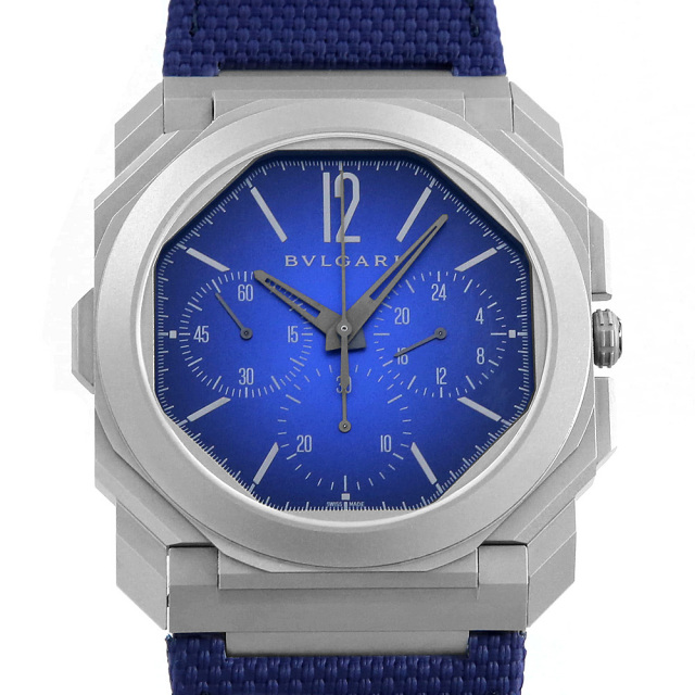 ブルガリ オクト フィニッシモ クロノグラフ GMT 103889 中古 メンズ