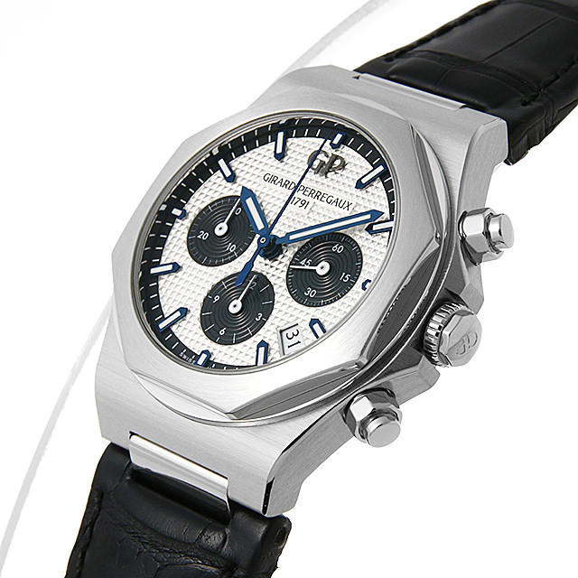 ジラールペルゴ ロレアート クロノグラフ 38mm 81040-11-131-BB6A 新品 メンズ