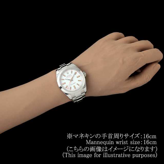 ロレックス ミルガウス 116400 ホワイト V番 中古 メンズ