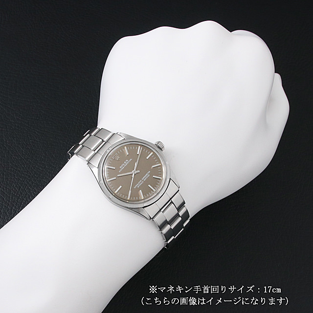 ロレックス オイスターパーペチュアル クロノメーター Cal.1570 29番 1003 中古 グレー メンズ